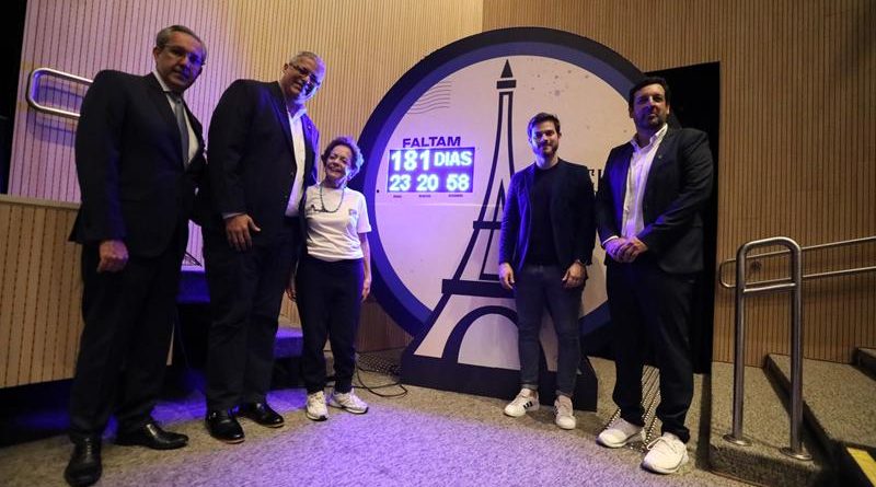 E.C. Pinheiros lança relógio com contagem regressiva até as Olimpíadas de Paris 2024